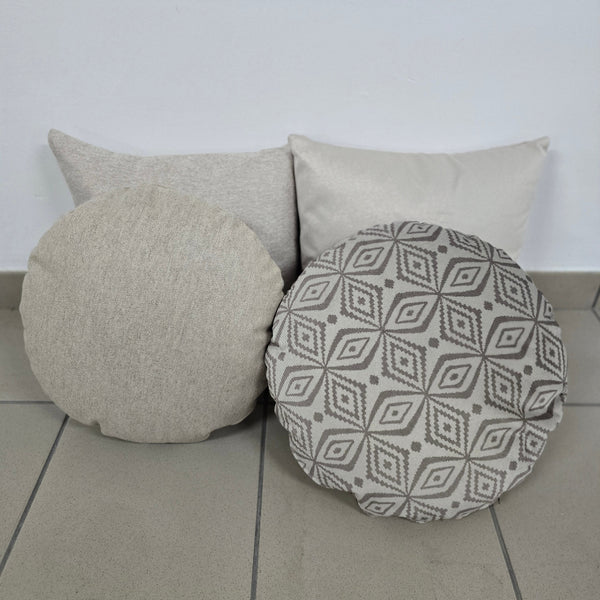 Pude sæt - Beige mix